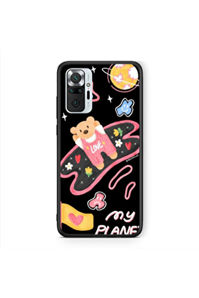 Other Xiaomi Redmi Note 10 Pro 4G My planet Black Glossy Θήκη