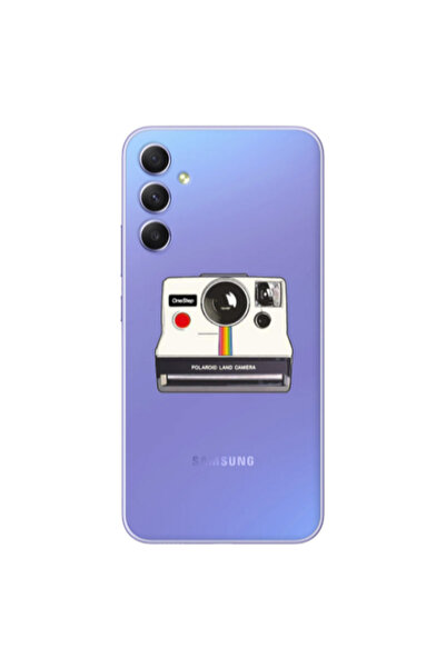 Other Samsung A16 Polaroid land camera Transparent Silicone TPU Θήκη