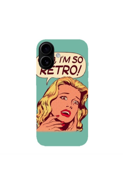 Other Apple Iphone 16 plus Im so retro Transparent Silicone TPU Θήκη
