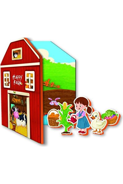 PUEDO My Happy Farm Manyetik Çiftlik Oyunu – 71 Parça Eğitici Magnetik Oyun S...