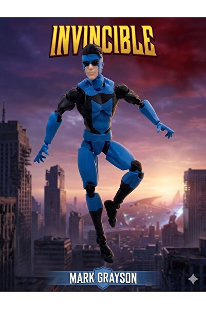 Modellio3D Invincible Inspired Dummy 13 15 cm Pozlanabilir Figür