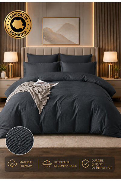 RALEX PUCIOASA Gofre Non-absorbent Bedding Set 6 Pieces, Standard Sheet 230 x...