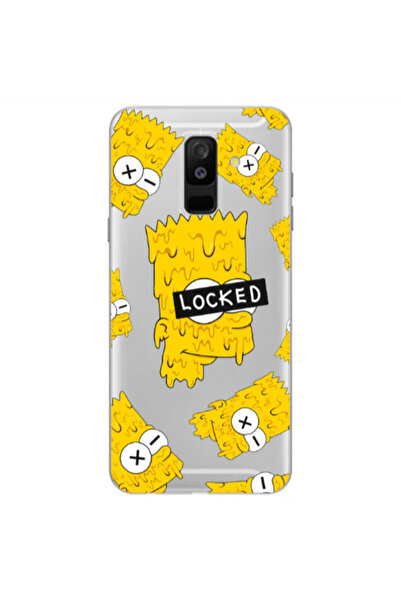 Other Samsung A6 Plus Bart Simpson Transparent Silicone TPU Θήκη