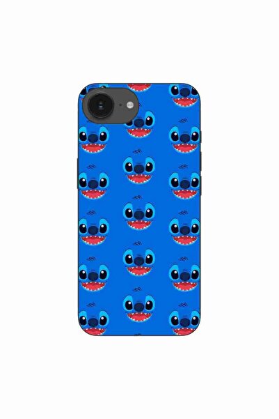 OEM Case compatible with Apple iPhone 16e Silicone Gel Tpu Model Stitch Face ...
