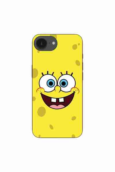 OEM Θήκη συμβατή με Apple iPhone 16e από Σιλικόνη Τζελ TPU με σχέδιο Σφουγγαρ...