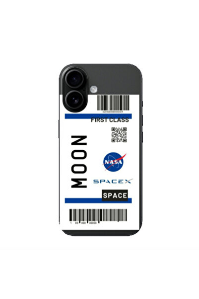 Other Apple Iphone 16 plus Moon spacex Transparent Silicone TPU Θήκη