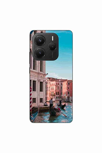 OEM Θήκη συμβατή με Xiaomi Redmi Note 14 5G Σιλικόνης Τζελ TPU Μοντέλο Βενετίας