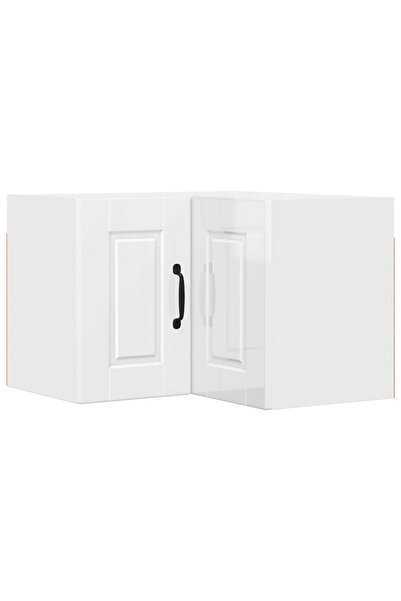 vidaxl Kitchen cabinet Glossy white 57 x 57 x 40 cm Composite wood
