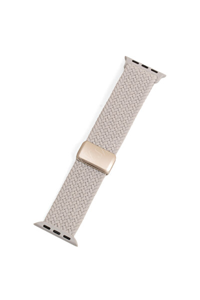 Quse Manyetik Örgü Apple Watch Kordonu Series 10/11 42mm & 41mm-40mm-38mm ile...