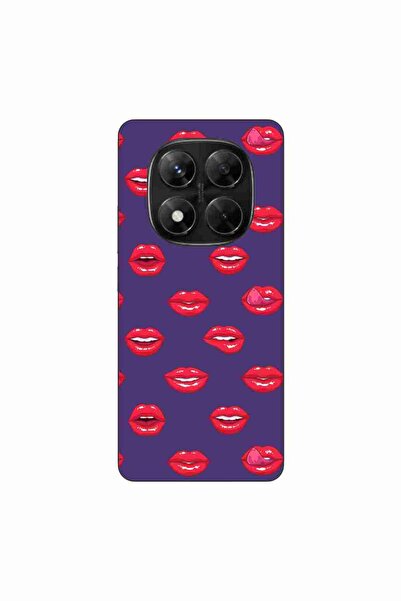 OEM Case compatible with Xiaomi Redmi Note 14 Pro 5G Silicone Gel Tpu Lips Pa...