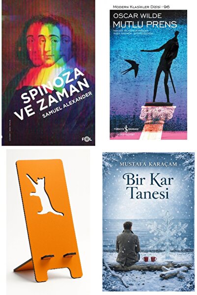 TÜRKİYE İŞ BANKASI KÜLTÜR YAYINLARI Spinoza ve Zaman + Mutlu Prens + Telefon ...