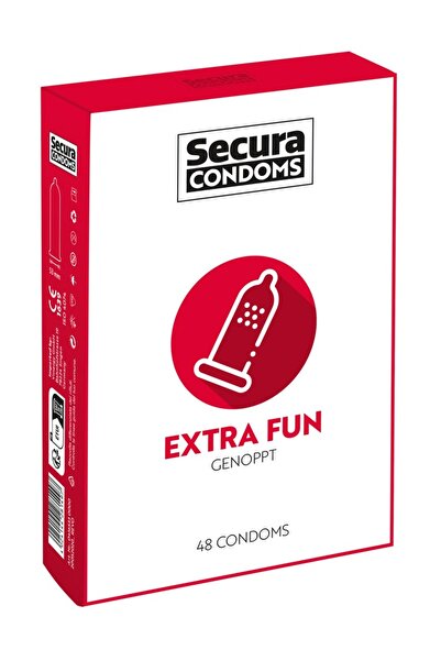 Secura Prezervative din latex – Striate pentru o plăcere intensă