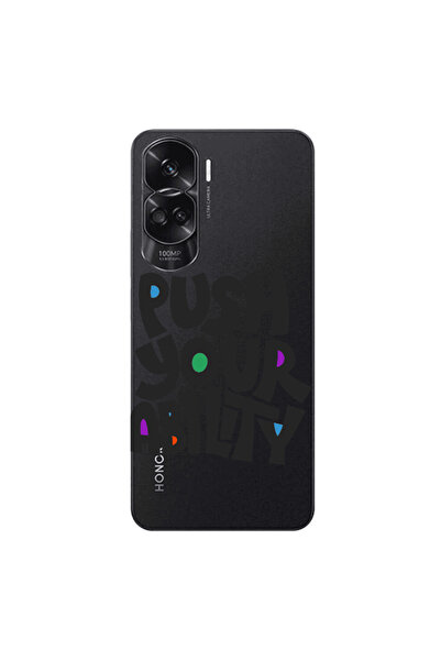 Other Honor 90 Lite 5G Push Your Ability Transparent Silicone TPU Θήκη