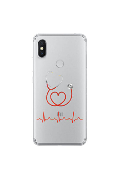 Other Xiaomi Redmi S2 Stethoscope Transparent Silicone TPU Θήκη