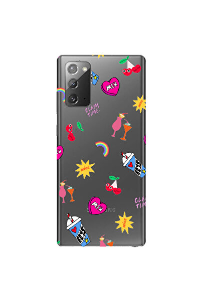 Other Samsung Note 20 glam time Transparent Silicone TPU Θήκη