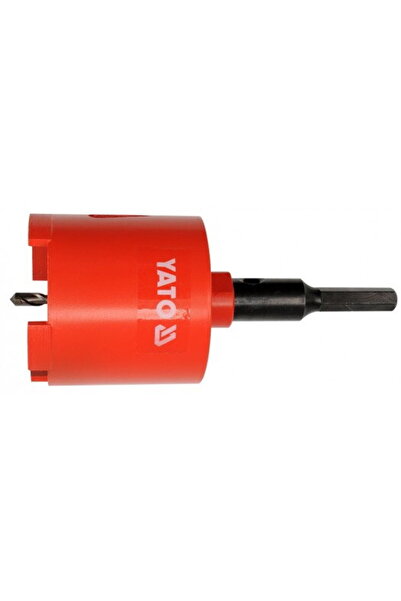 yato Diamond drill bit 68 mm, Red