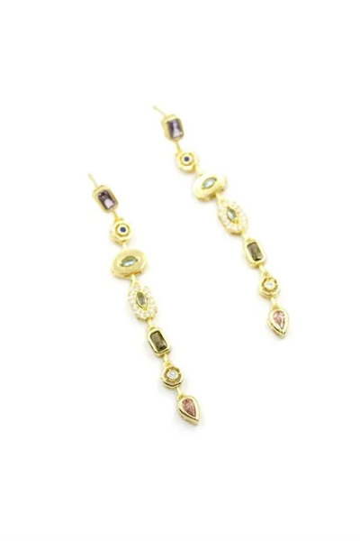Marsilyan Nvdn- Ieg - Element Earrings - Gold Iegrs-Nvdn1