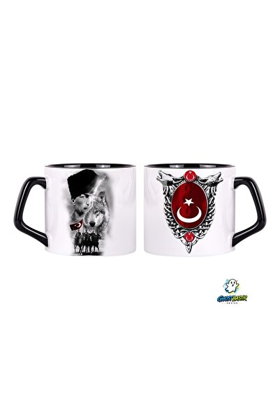 Ghostbastır Design كوب أتاتورك وبوزكورت |   قطعة واحدة 0627