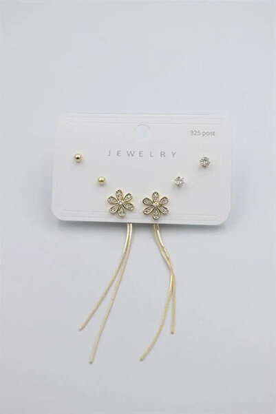 Marsilyan Nvdn- Ieg - Multiple Set Earrings - Gold Iegrs-Nvdn1