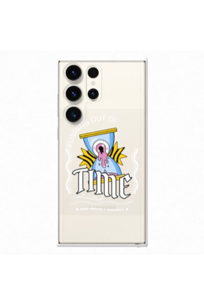 Other Samsung S25 Ultra Running out of time Transparent Silicone TPU Θήκη