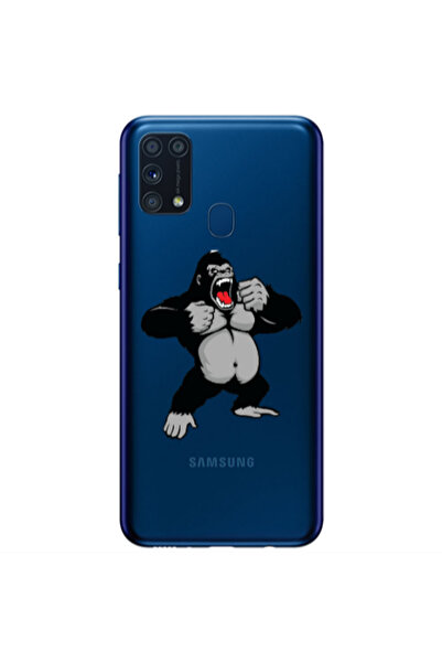 Other Samsung M31 Angry Gorilla2 Transparent Silicone TPU Θήκη