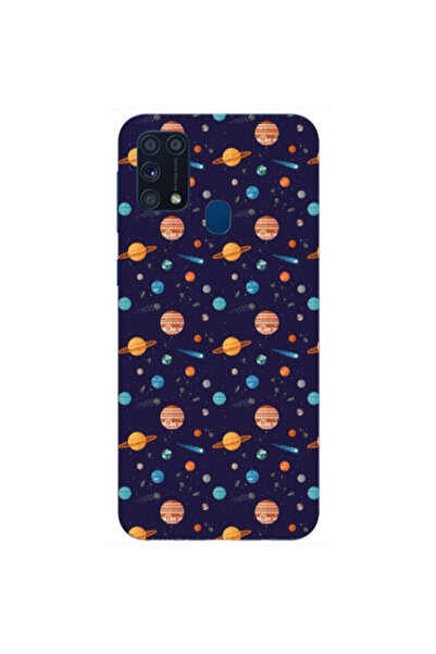 Other Samsung M31 Planets Transparent Silicone TPU Θήκη
