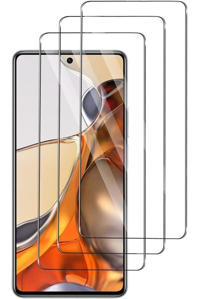 aheaks Xiaomi 11T Pro 5G Uyumlu Parmak İzi Aktif Nano Cam Ekran Koruyucu, 9H ...