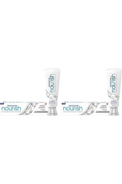 Yıldızan Terra Organik Nourish Healthy Whiteness Toothpaste 75 ml (2 Packs) T...