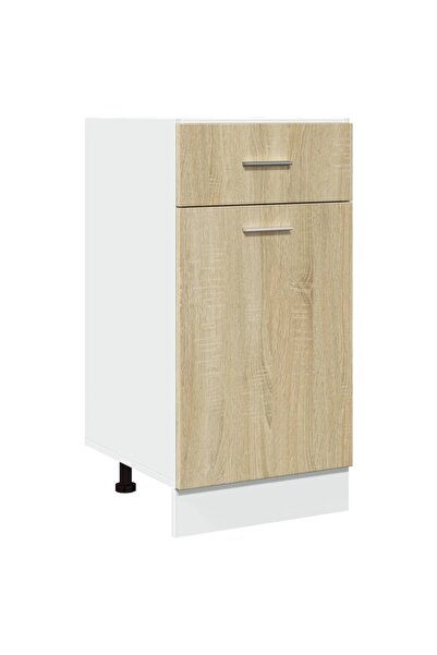 vidaxl Dulap inferior cu sertar “Lyon”, stejar Sonoma, 40x46x81,5 cm
