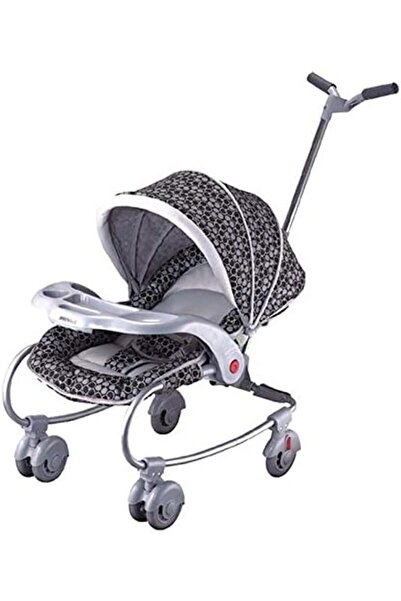Babylove عربة أطفال متينة وآمنة من بيبي لوف، لون رمادي غامق، قطعة واحدة 27-20...