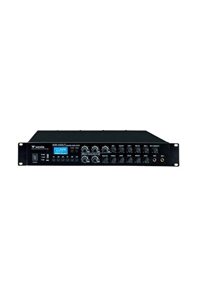 Westa WM-450UT MİXER AMFİ 450Watt/100Volt - 6 Zone