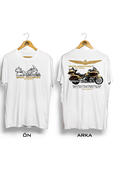 Turkish Riders تيشيرت جولد وينج للذكرى الخمسين / مصنوع من القطن بنسبة 100%، ق...