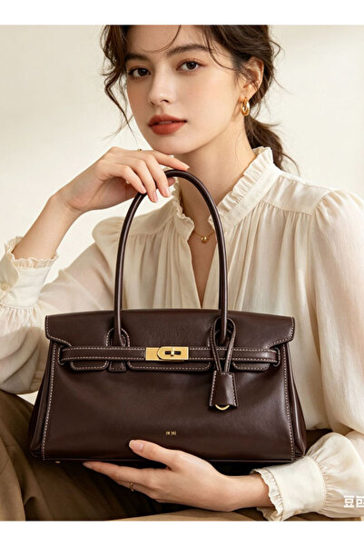 JW PEI Yara Handheld Single Shoulder for Women 2025 New Niche Design - Brown