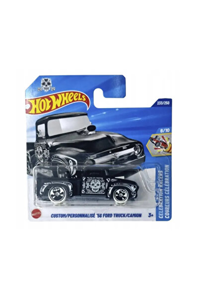 HOT WHEELS Mașină model, Camion Ford / Camion '56, negru, scară 1:64