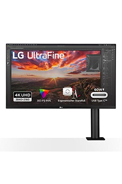LG Electronics 32UN880P-B Ultrafine™ Ergo UHD 4K 32" (80 cm), 3840 x 2160, 16...