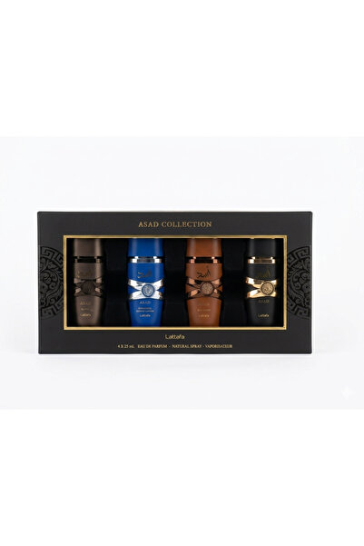 lattafa Asad Collection Premium Collector's Edition Men's Perfume Top Bottom ...