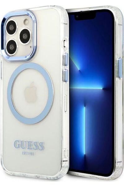 Guess Διαφανές Πίσω Κάλυμμα Σιλικόνης (iPhone 13 Pro) Κωδικός: GUHMP13LHTRMB
