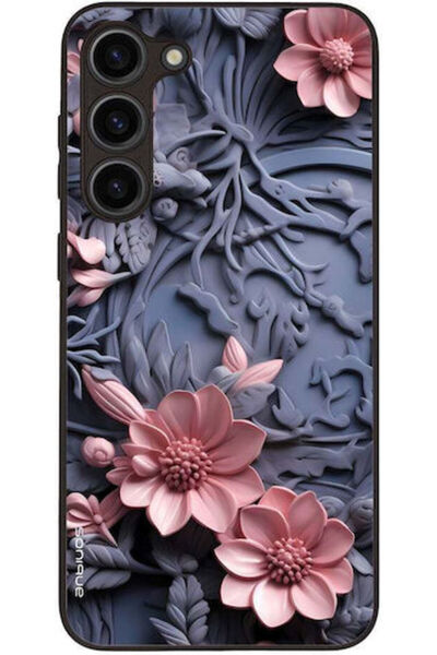 Other Θήκη Sonique Σειράς 3D Λουλουδιών για Samsung Galaxy S23 Plus Ροζ 02