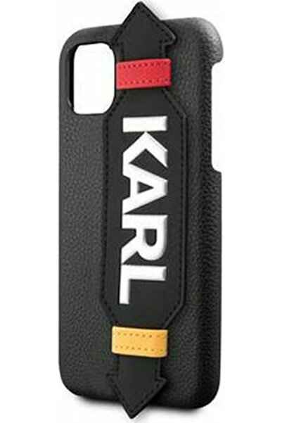 Karl Lagerfeld Πλαστικό Πίσω Κάλυμμα με Λουράκι Μαύρο (iPhone 11 Pro) Κωδικός...