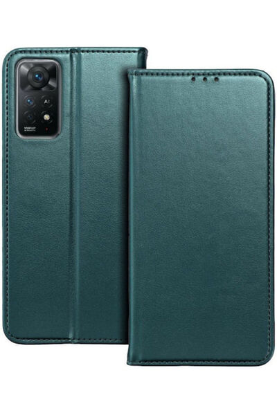OEM Έξυπνη θήκη βιβλίο σιλικόνης Magneto πράσινη (Redmi Note 13 Pro+) 5151560...