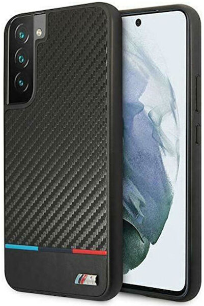 BMW M Collection Τρίγωνα Πίσω Κάλυμμα Πλαστικό Μαύρο (Galaxy S22+) Κωδικός: B...
