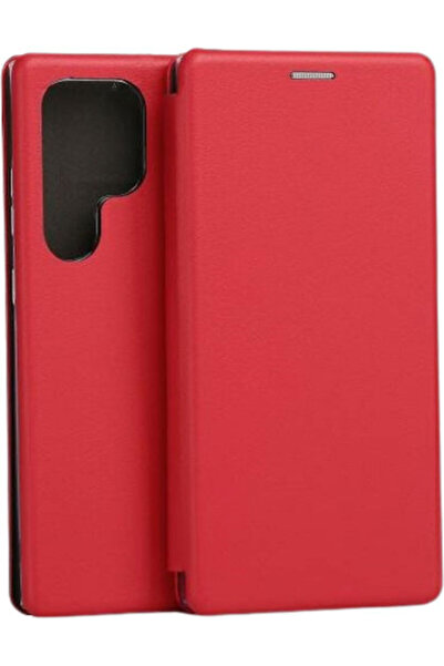 Beline Θήκη Συνθετικό Δέρμα / Σιλικόνη Κόκκινο (Galaxy S24 Ultra)