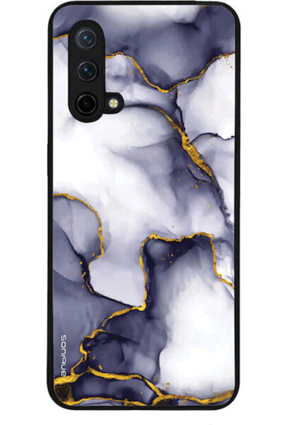 Other Θήκη Sonique Σειράς Marble για OnePlus Nord CE 5G Μωβ Γκρι