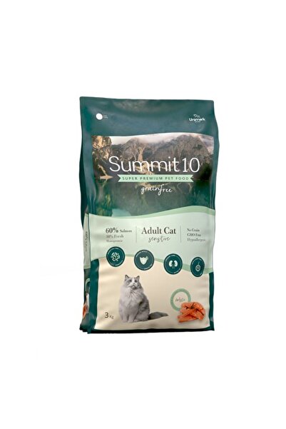 Summit10 Grain Free Adult Cat Sensitive Μονοπρωτεϊνική Ξηρά Τροφή Χωρίς Σιτηρ...