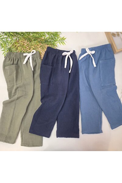 FLOWER BABY Muslin Baby Children's Pants