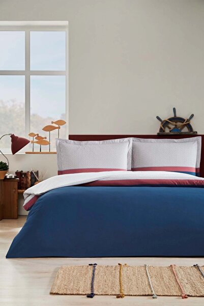 Özdilek Ranforce -Futurista Blue- Double Duvet Cover Set