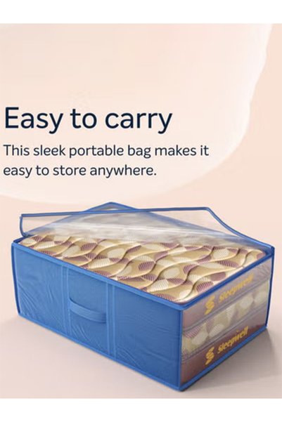 Sleepwell Tarang Tri-Fold Mattress | Cooling Gel Memory Foam | Single Size 190L X 90W X 10H cm
