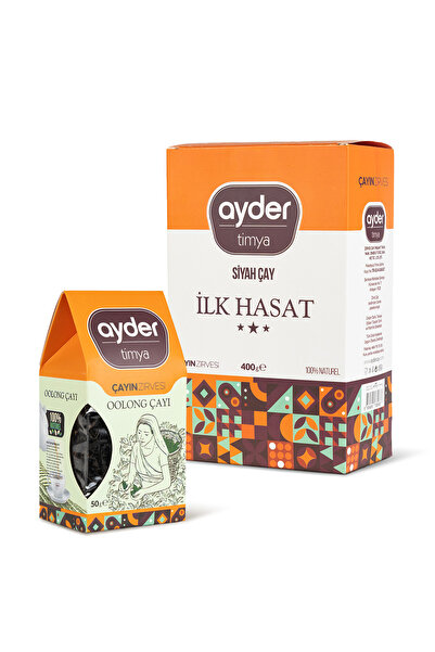 Ayder Timya İlk Hasat (Mayıs Çayı) 400 gr / Oolong Çayı 50gr.