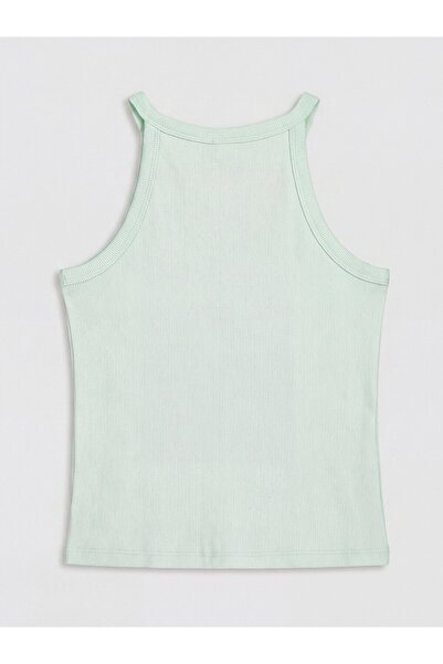 LC Waikiki Printed ribbed tank top for girls