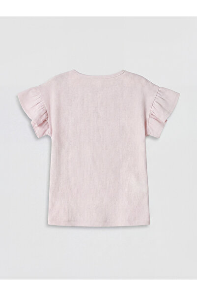 LC Waikiki Embroidered Girl's T-Shirt